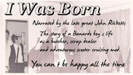 I was born