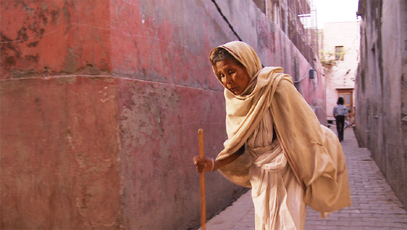 Widow in India