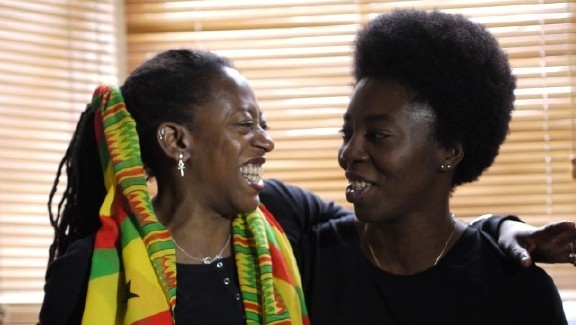 7.	Judith Jacob (Actress) and Olive Aleakwe Cooper (Beauty Is Producer) | By Toyin Agbetu for Ligali